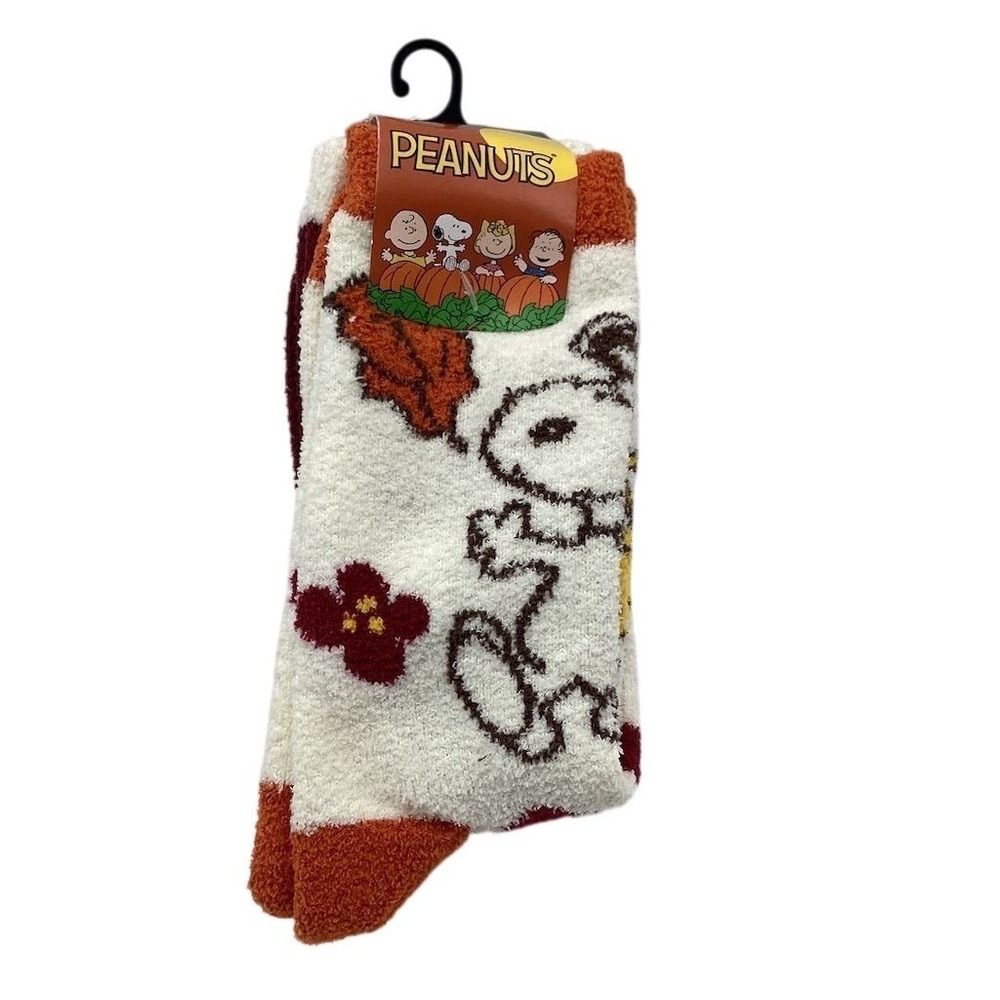 Snoopy Peanuts Women's Mid Calf Socks Multicolor Floral  3 Pair Size‎ 9-11